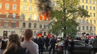 Фото - МЧС: В квартирном пожаре на канале Грибоедова пострадавших нет
