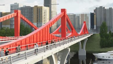 Фото - Мост в районе улицы Мясищева в Москве будет красного цвета