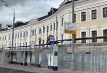 Фото - В Москве завершается реставрация фасада здания Малого театра