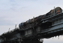 Фото - Хуснуллин заявил, что повреждение опоры Крымского моста намерены устранить до конца недели