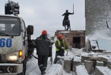Фото - В Великом Новгороде продолжается реставрация монумента Победы