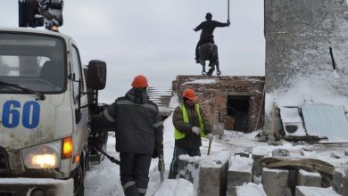 Фото - В Великом Новгороде продолжается реставрация монумента Победы